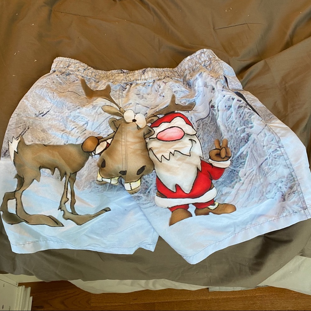 Santa Swim Trunks 🎄